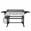 4-Burner Gas Griddle 36IN Flattop Propane Gas Grill Griddle GB4001