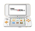 Nintendo 2DS XL System w/ Mario Kart 7 Pre-installed, Oran&amp; White