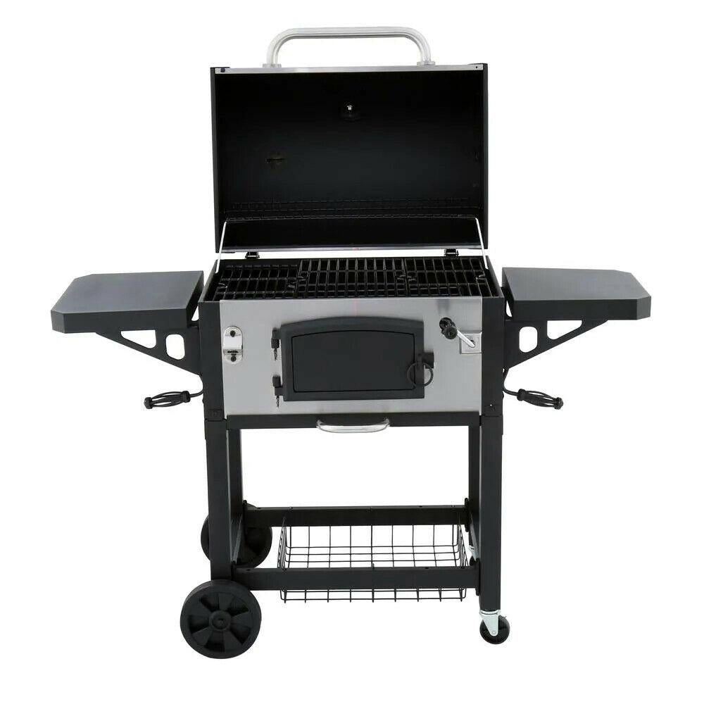 Charcoal Grill  Steel Black