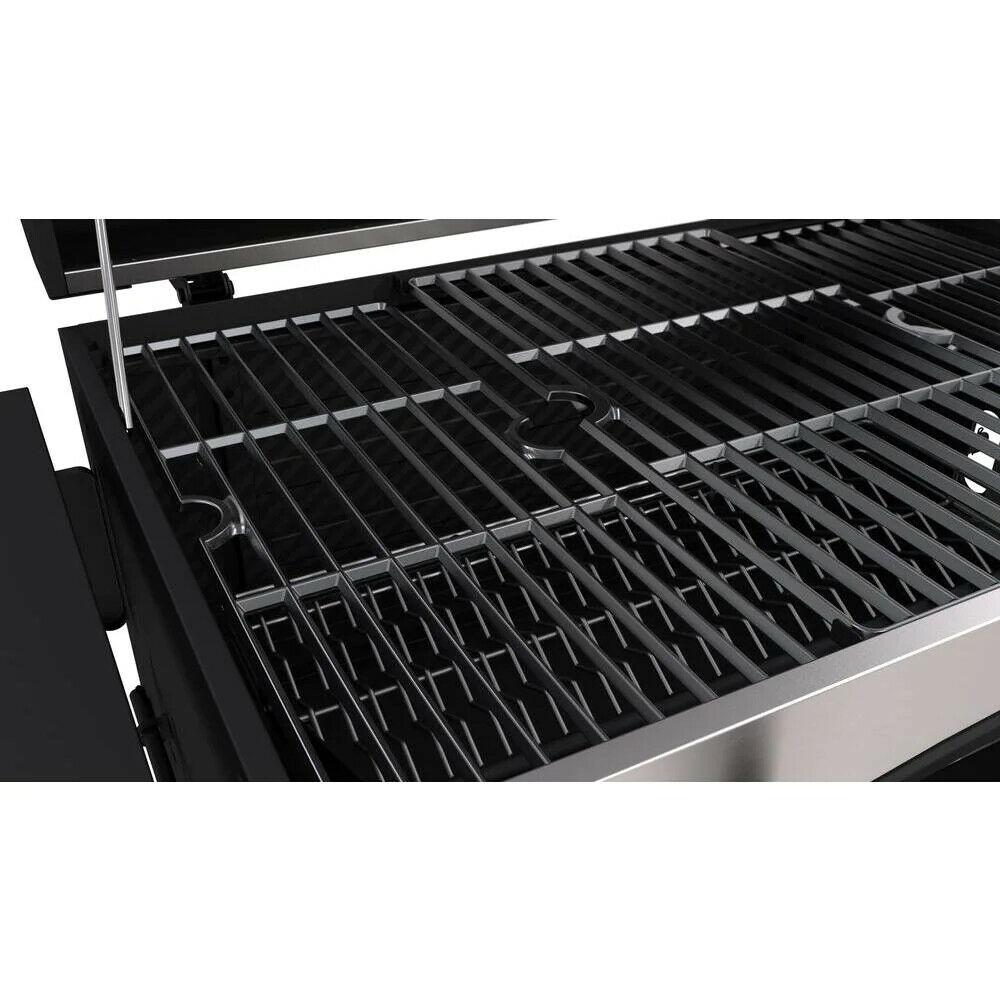 Charcoal Grill  Steel Black
