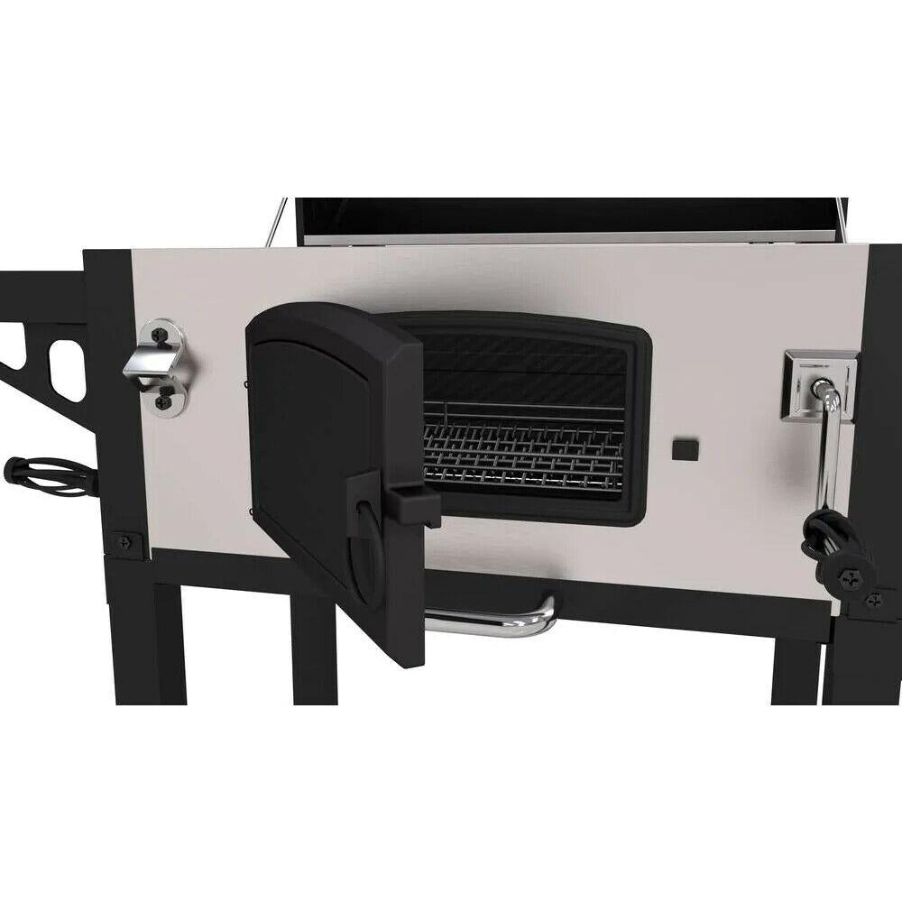 Charcoal Grill  Steel Black