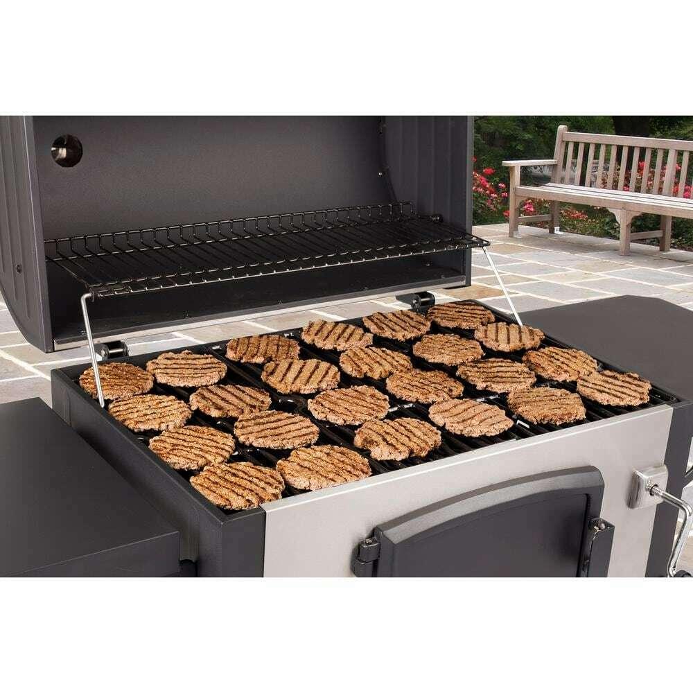 Charcoal Grill  Steel Black