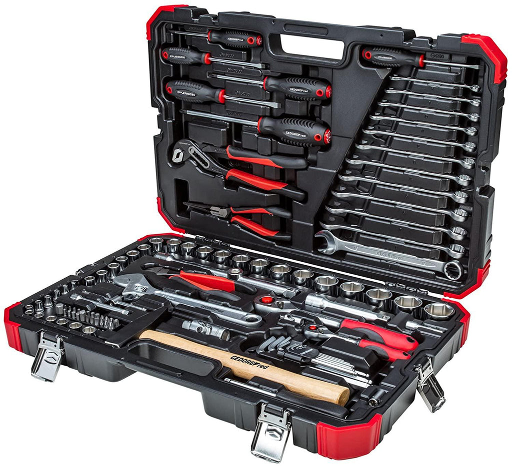 GEDORE RED Socket set 1/4+1/2 size10-32mm 100pcs R46003100