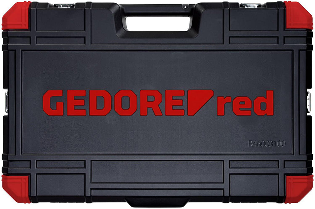 GEDORE RED Socket set 1/4+1/2 size10-32mm 100pcs R46003100