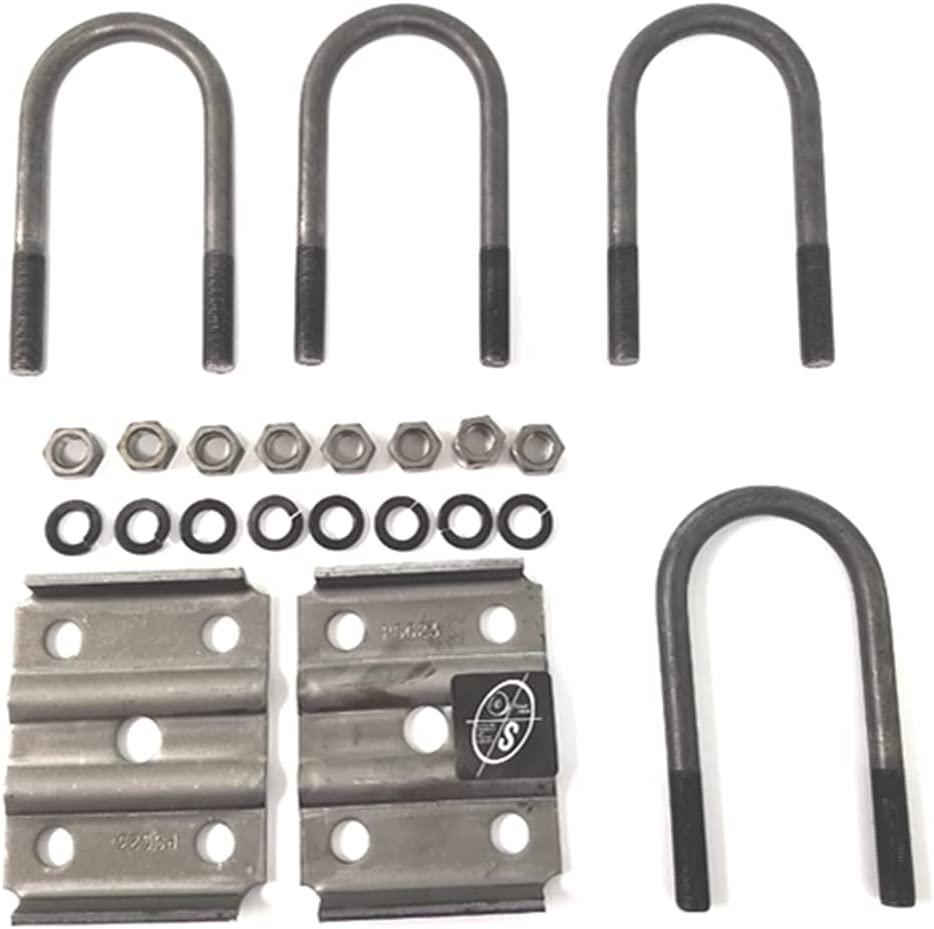 Southwest Wheel 3,500 lbs. Trailer Axle Suspension Kit Incl. Leaf Springs, Shackle & U-Bolt kit