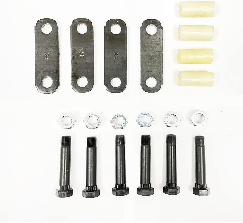 Southwest Wheel 3,500 lbs. Trailer Axle Suspension Kit Incl. Leaf Springs, Shackle & U-Bolt kit