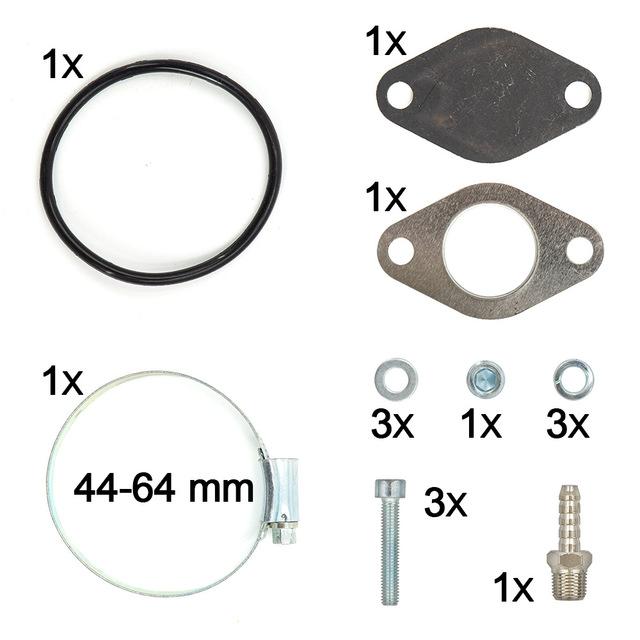 50mm EGR Valve TDI 1.9 Performance EGR Replacement Pipe For VW Beetle Golf Jetta
