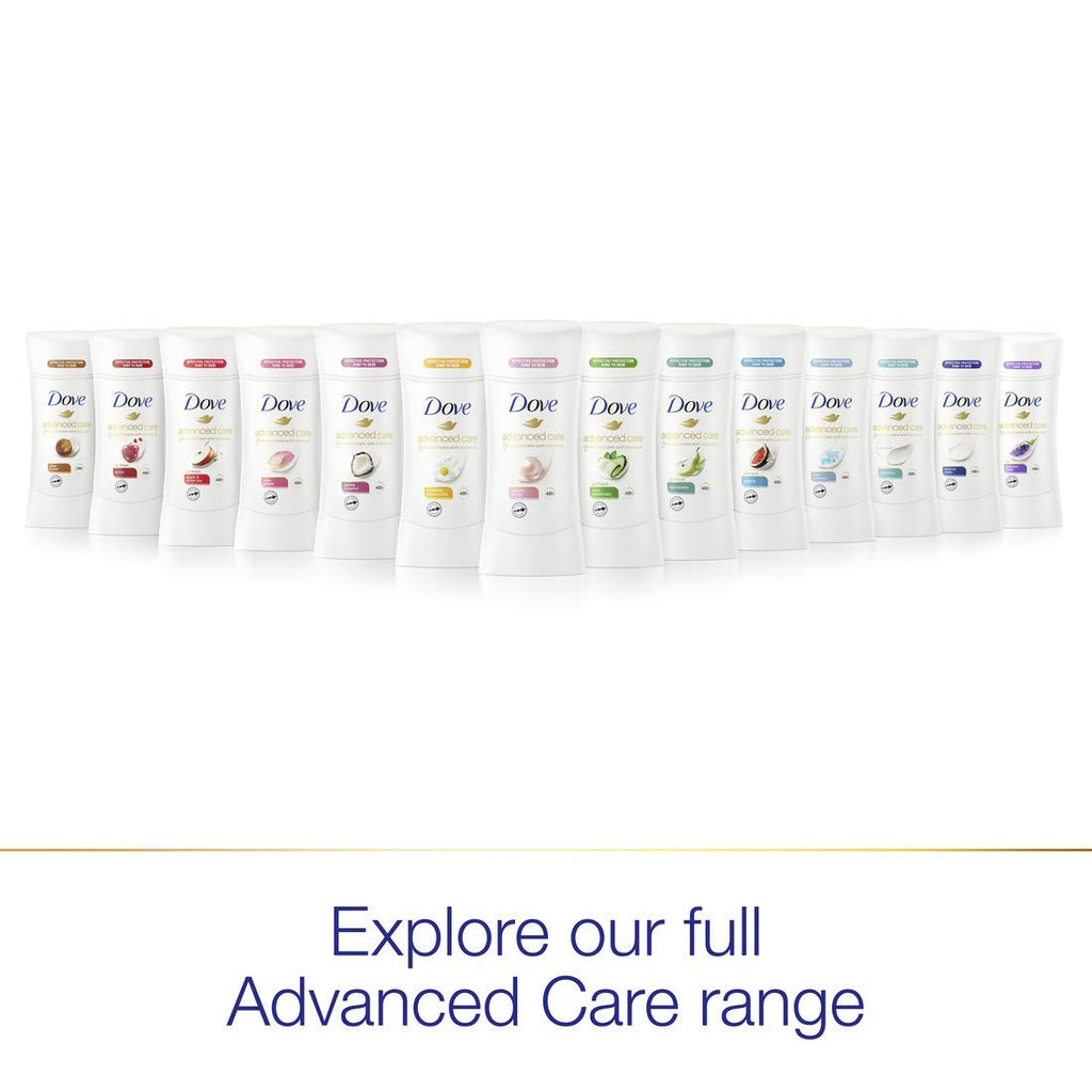 Dove Advanced Care Antiperspirant Deodorant Stick for Women Beauty Finish for 48 Hour Protection And Soft And Comfortable Underarms, 2.6 Ounce (Pack of 4)