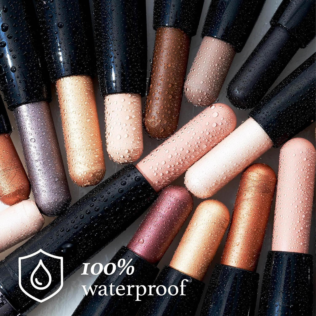 Julep Eyeshadow 101 Crème to Powder Waterproof Eyeshadow Stick, Honey Gold Metallic