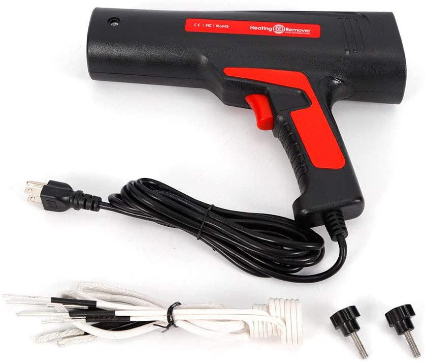 110V Induction Heating Bolt Remover Car Body Repair With 4 Coil Kit Mini Magnetic Induction Heater Tool