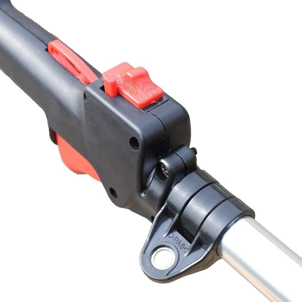 Handheld Gas Powered Tillers Cultivator, 42.7CC 2 Stroke Engine Machine Weeding Tool Suitable for Digging Weed Removal Soil Cultivation
