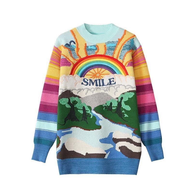 pullover loose casual sweater