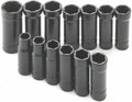 S K Hand Tools 13 Piece 3 8 Drive Sae And Metric Deep Twist Turbosocketa Set SKT833