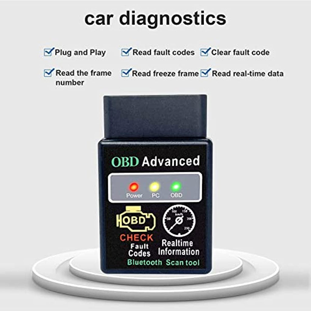 Unlock Your Car's Hidden Potential: OBD2 Diagnostic Scanner With Bluetooth Scan Tool Adapter