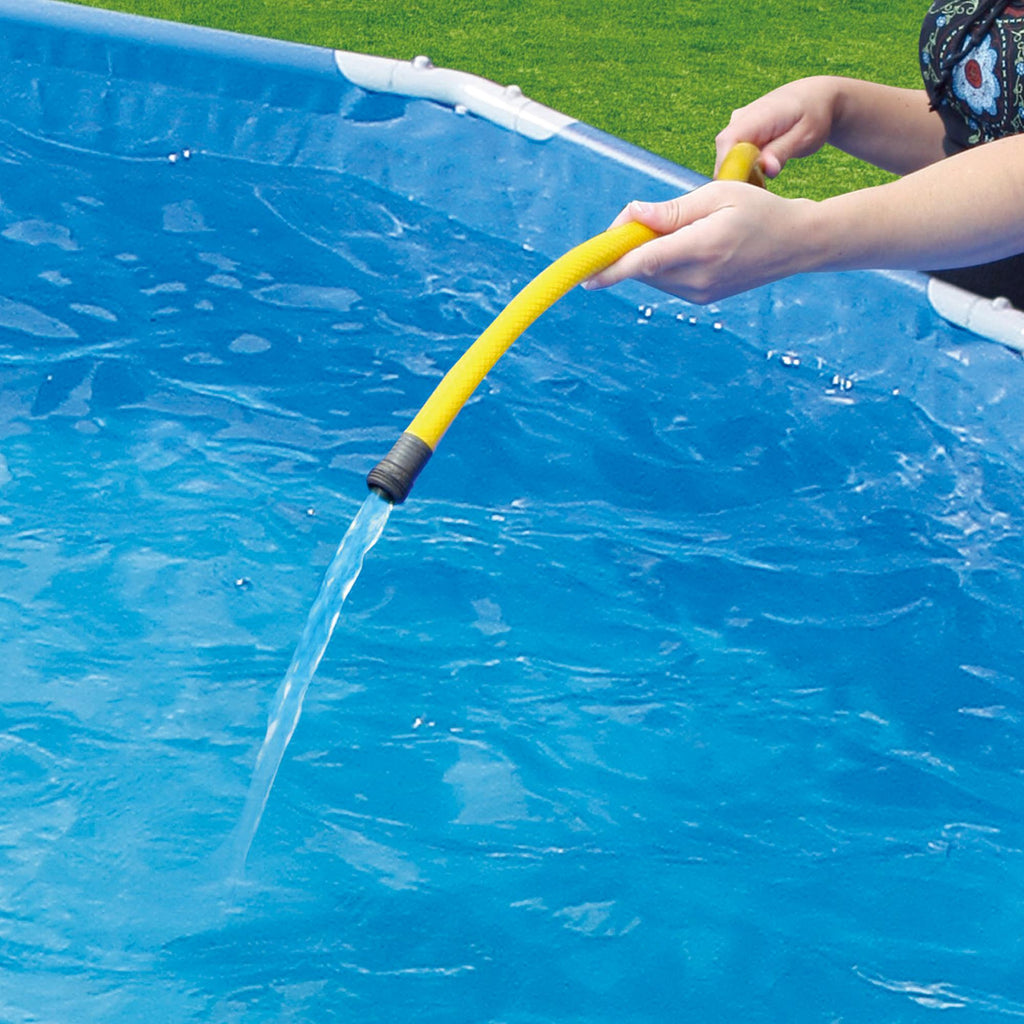 Summer Waves 24 ft Active Frame Round Above Ground Swimming Pool