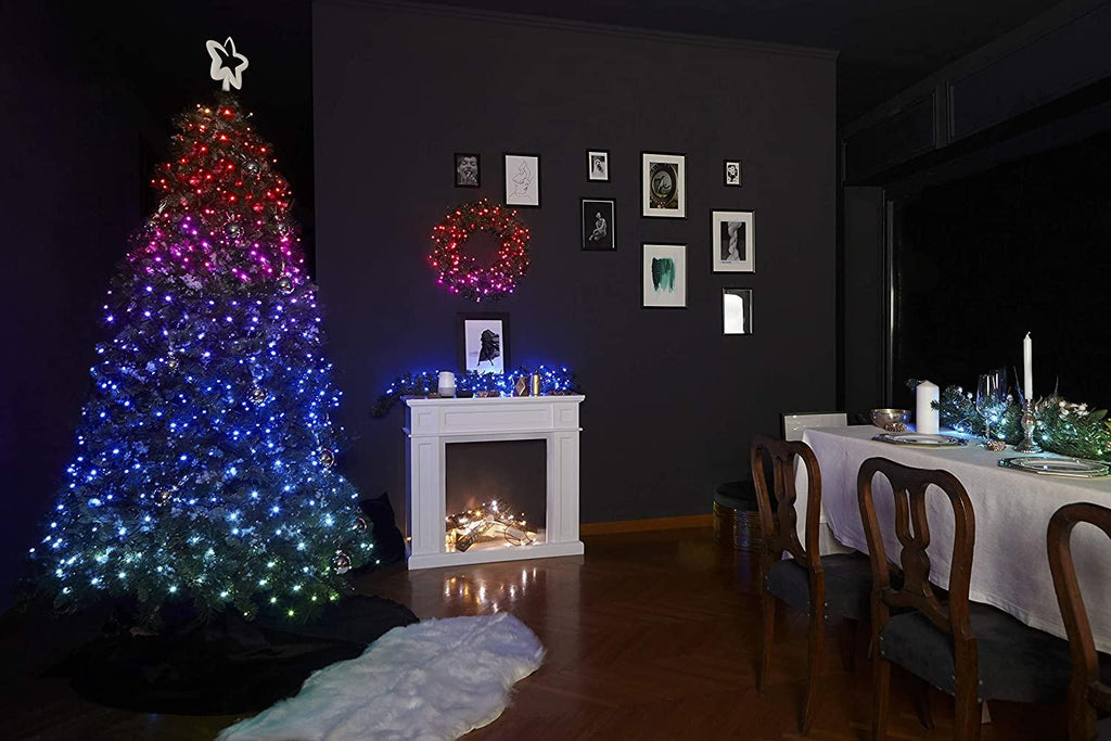 Twinkly App Controlled 6' Pre-lit Christmas Tree w/400 RGB LED Lights - Gen II