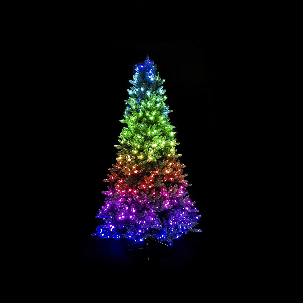 Twinkly App Controlled 6' Pre-lit Christmas Tree w/400 RGB LED Lights - Gen II