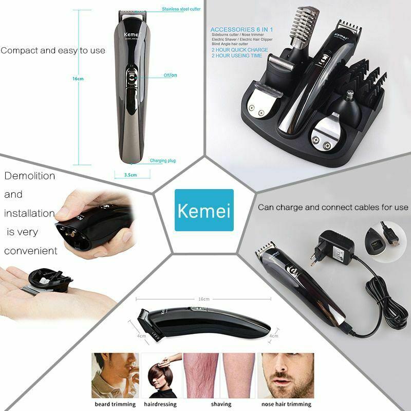 Multifunction Hair Clipper Professional Trimmer Electric Beard Cutting Machine