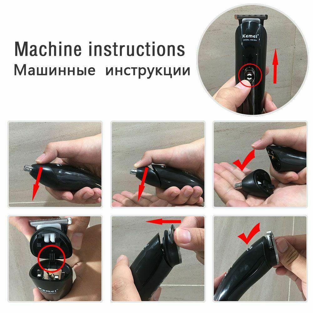 Multifunction Hair Clipper Professional Trimmer Electric Beard Cutting Machine
