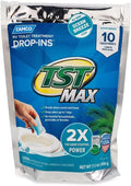 Camco TST MAX RV Toilet Treatment Drop-INs | Control Unwanted Odors and Break Down Waste and Tissue | Septic Tank Safe | Ocean Breeze Scent | 10-pack (41613)
