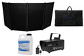 Rockville RFAAB DJ Event Facade Booth+Travel Bag+Scrim+Fog Machine+Gallon Fluid