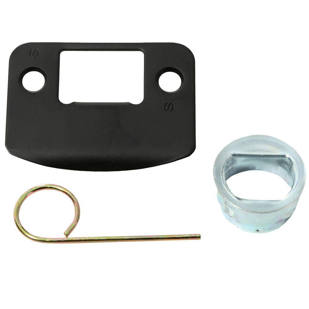 Birmingham Aged Bronze Privacy Bed/Bath Door Lever with Addison Trim