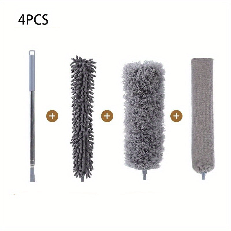 Retractable Duster For Home Living Room Bedroom, Home Cleaning Tool, Household Accessories