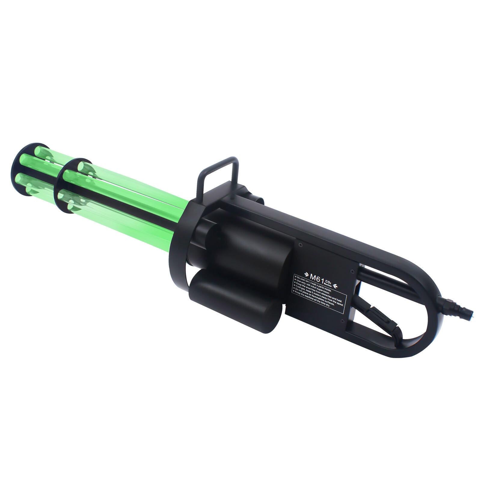 Miumaeov Handheld CO2 Fog Machine 3 Colors Confetti Blaster G-u-n Professional Jet Machine for Party Wedding StaConcerts Theater