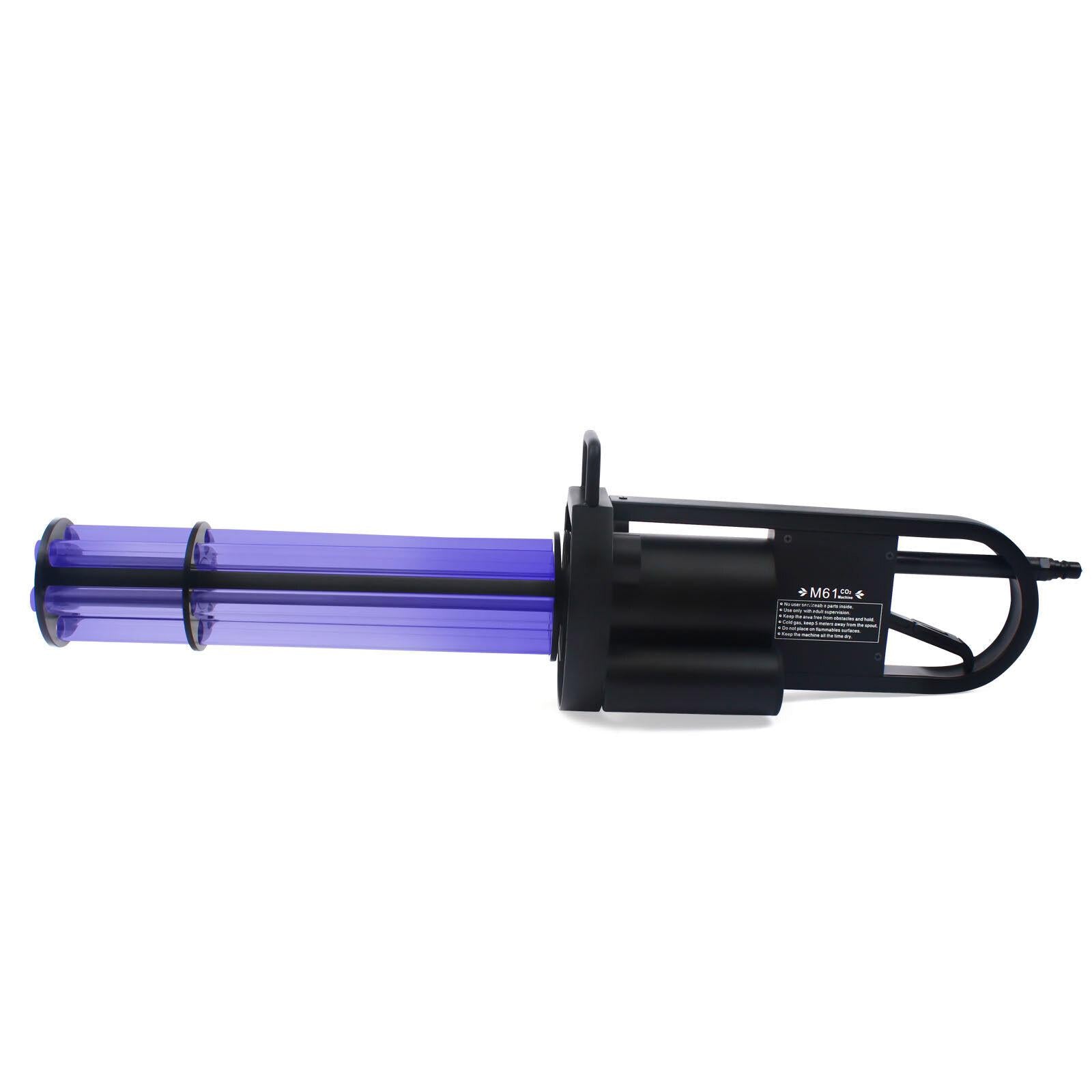 Miumaeov Handheld CO2 Fog Machine 3 Colors Confetti Blaster G-u-n Professional Jet Machine for Party Wedding StaConcerts Theater