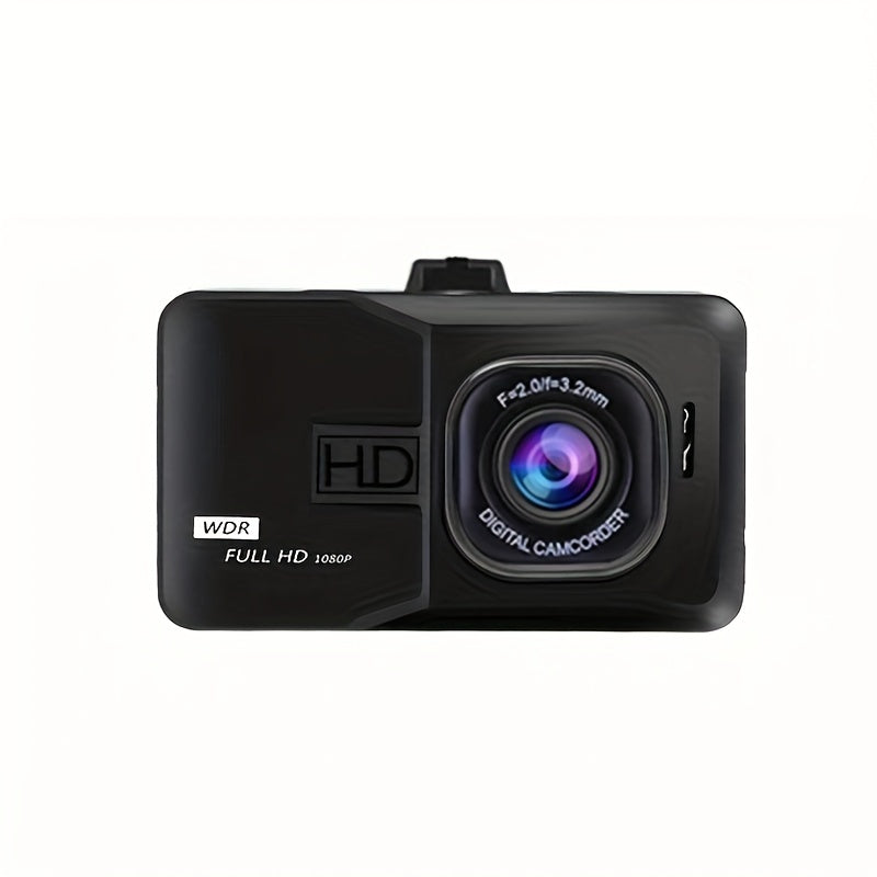 3 Inch HD 1080P Dash Cam With Suction Cup, Night Vision &amp; Cycle Recording
