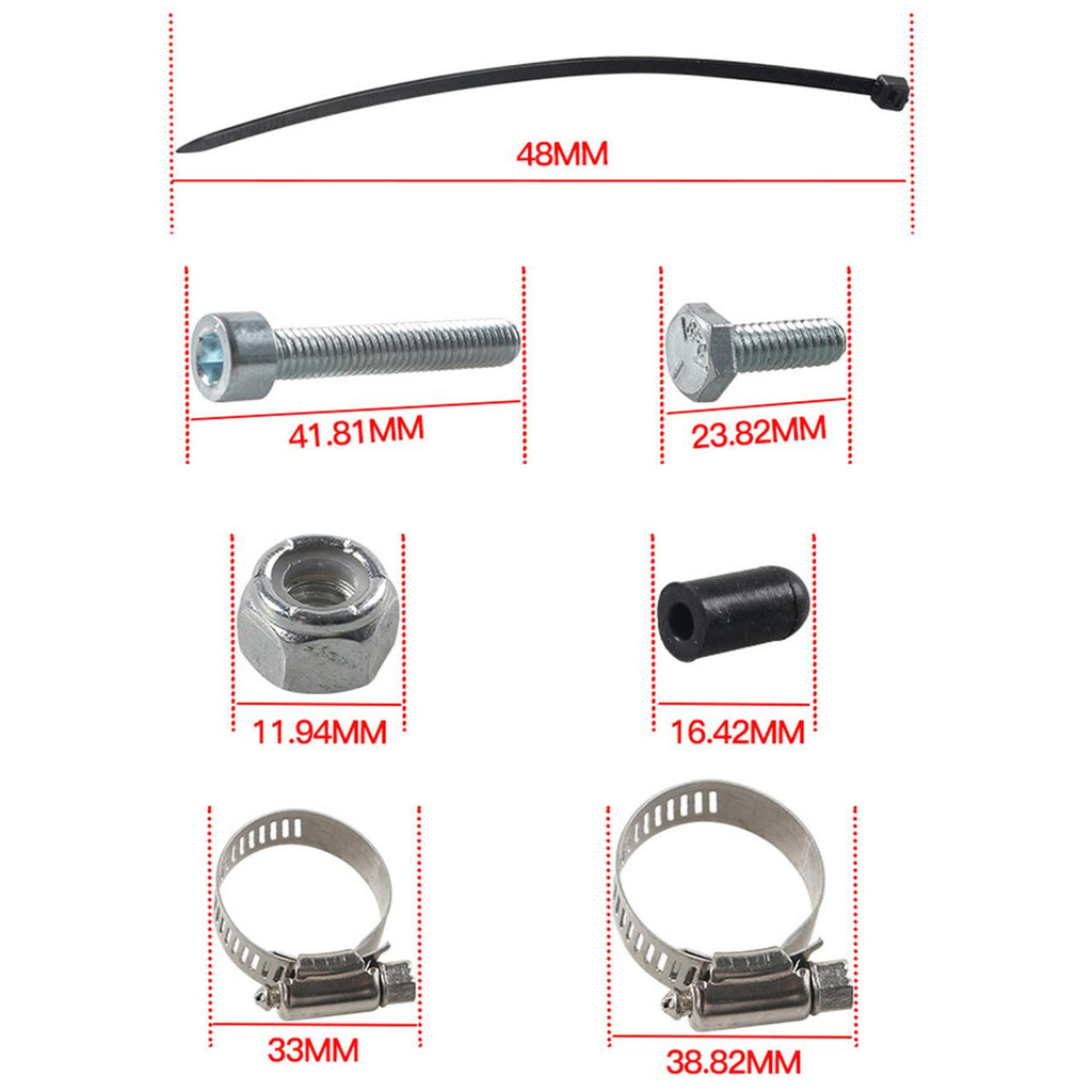 EGR Delete Kit w/ Radiating pipe for 2011-2019 Ford 6.7L Powerstroke Diesel