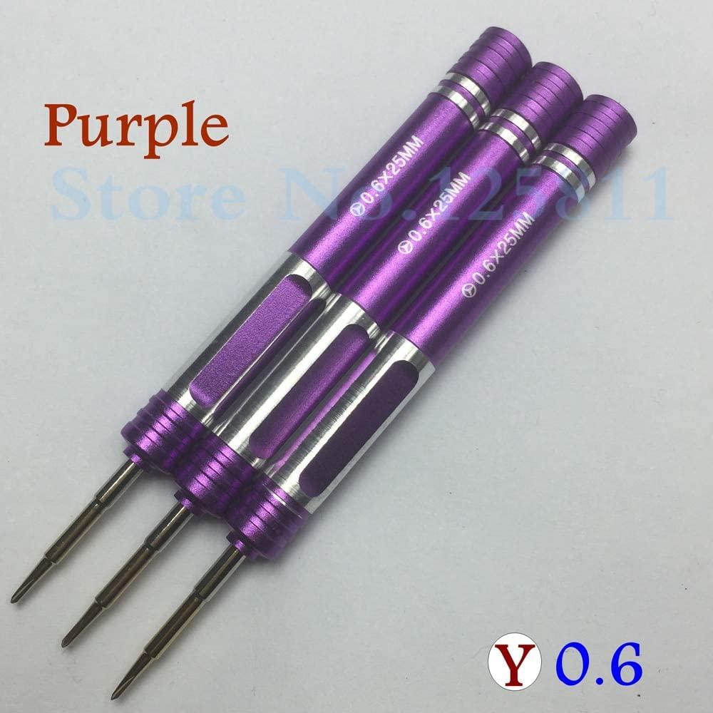 Screwdriver 300pcs/lot ustomize logo Hand Tool Y 0.6 Tri wing Screwdriver Screw Driver Special For  7 &amp; Plus Watch Repair - (Color: Green)