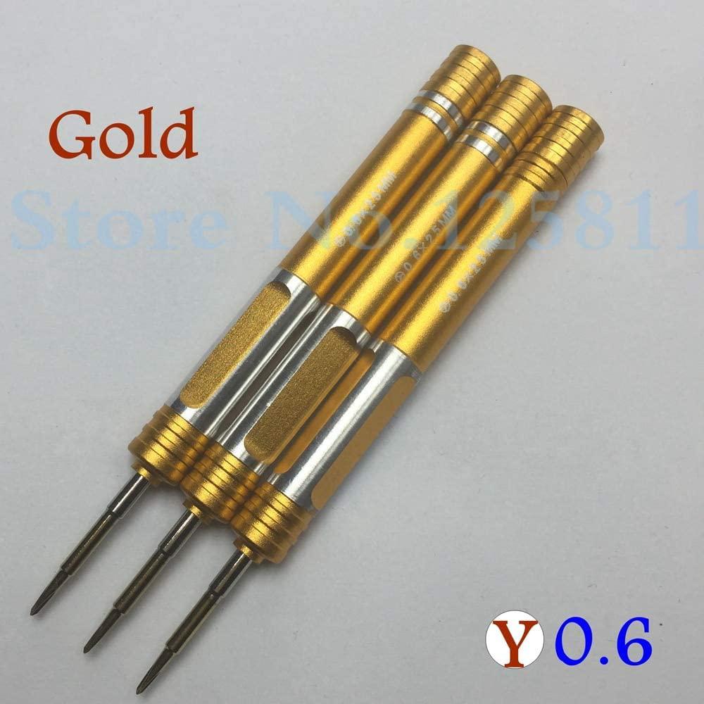 Screwdriver 300pcs/lot ustomize logo Hand Tool Y 0.6 Tri wing Screwdriver Screw Driver Special For  7 &amp; Plus Watch Repair - (Color: Green)