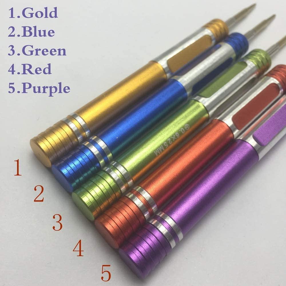 Screwdriver 300pcs/lot ustomize logo Hand Tool Y 0.6 Tri wing Screwdriver Screw Driver Special For  7 &amp; Plus Watch Repair - (Color: Green)