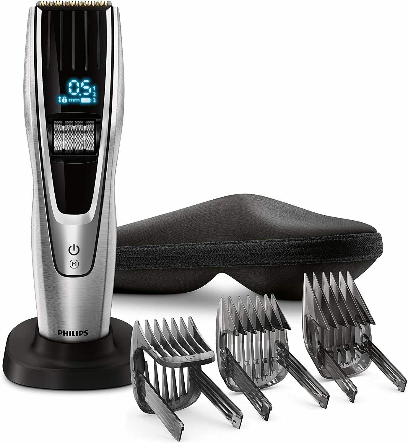 Philips Series 9000 Hc9450/15 Hair Clippers W/memory 400 Digital Settings