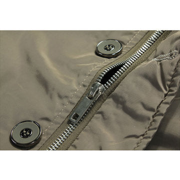 men's casual business windproof thicken multi safe zipper pockets plaid warm trench coat