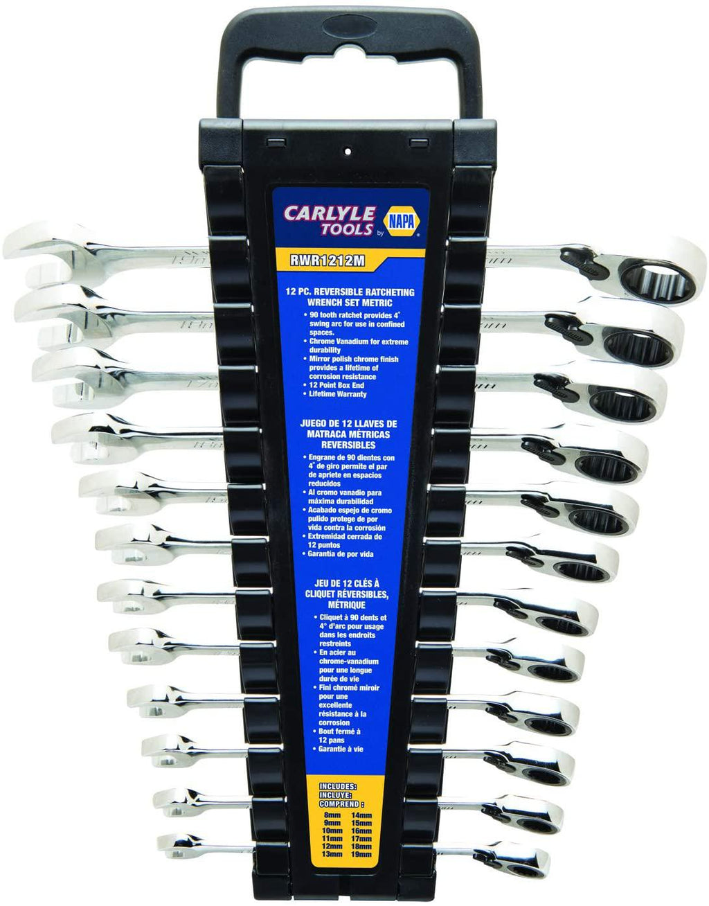 Carlyle Hand Tools RWR1212M Spanner Set