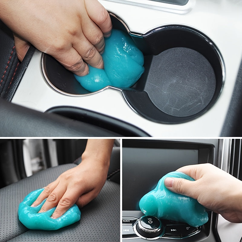 1pc 80g Multi-Functional Cleaning Gel, Car Auto Cleaner, Dust Cleaner, Vent Interior Detail Removal, Keyboard Computer Laptop Cleaning