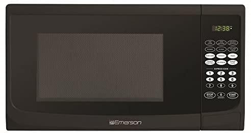 Emerson 0.9 CU. FT. 900 Watt, Touch Control, Black Microwave Oven, MW9255B