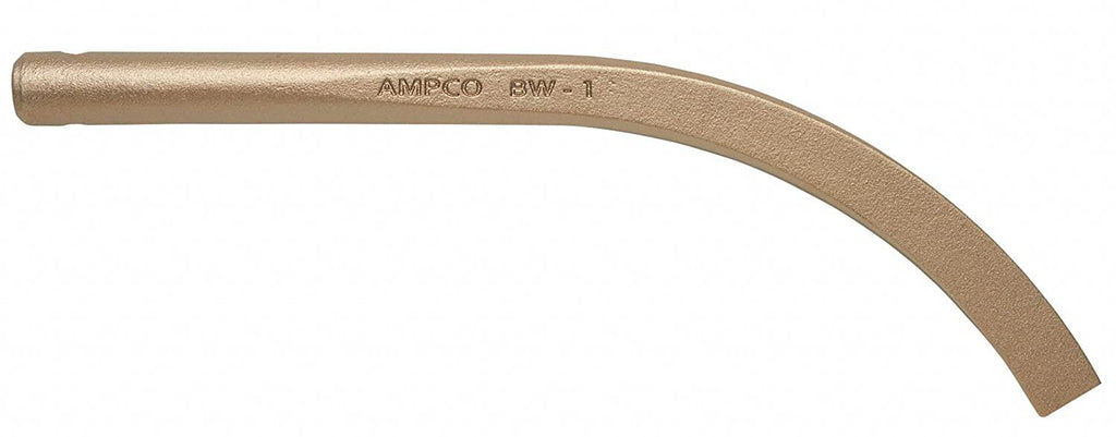 Ampco Safety Tools"WedBanana 13" OAL, Non-Sparking, Non-Magnetic, Corrosion Resistant", Bronze (BW-1)
