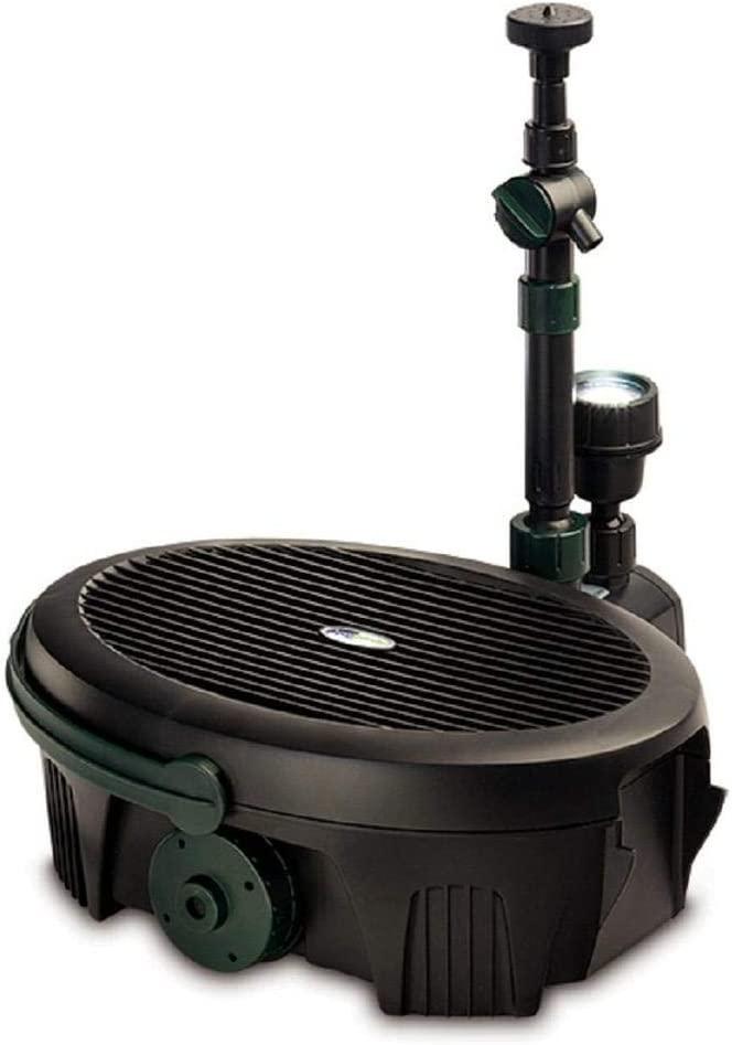 Aquagarden Pennington, Inpond, Pond & Water Pump, Filter, UV Clarifier, LED Spotlight and Fountain, All in One Solution for a Clean, Clear and Beautiful Pond