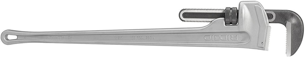 RIDGID 31115 Model 848 Aluminum Straight Pipe Wrench, 48-inch Plumbing Wrench