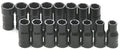SK 756 16 Piece 1/4-Inch Drive Turbo Standard and Metric Socket Set