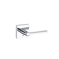 Lisbon Polished Chrome Square Privacy Bed/Bath Door Lever