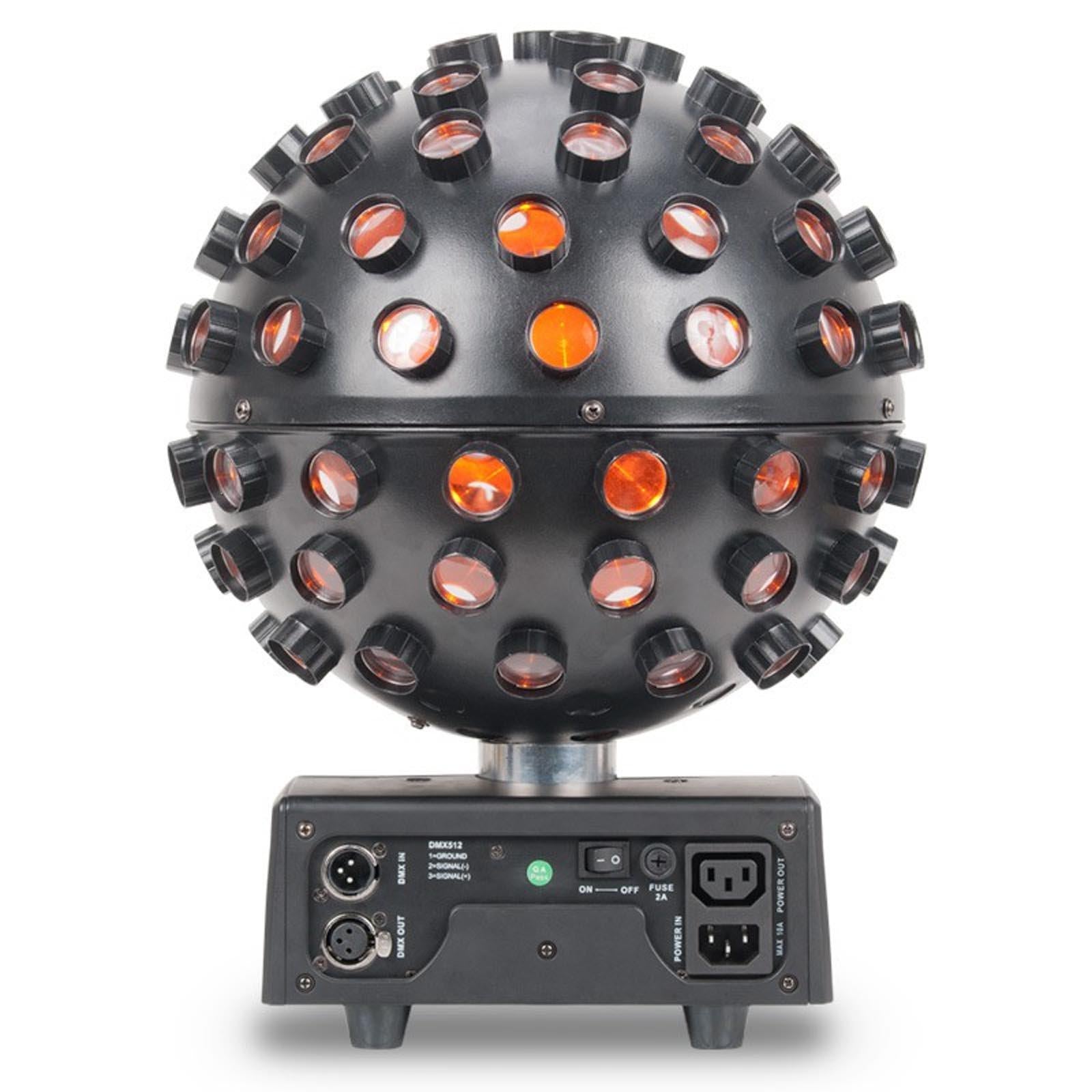 American DJ Starburst HEX LED Sphere Light and Hurricane 700 Fog Machine