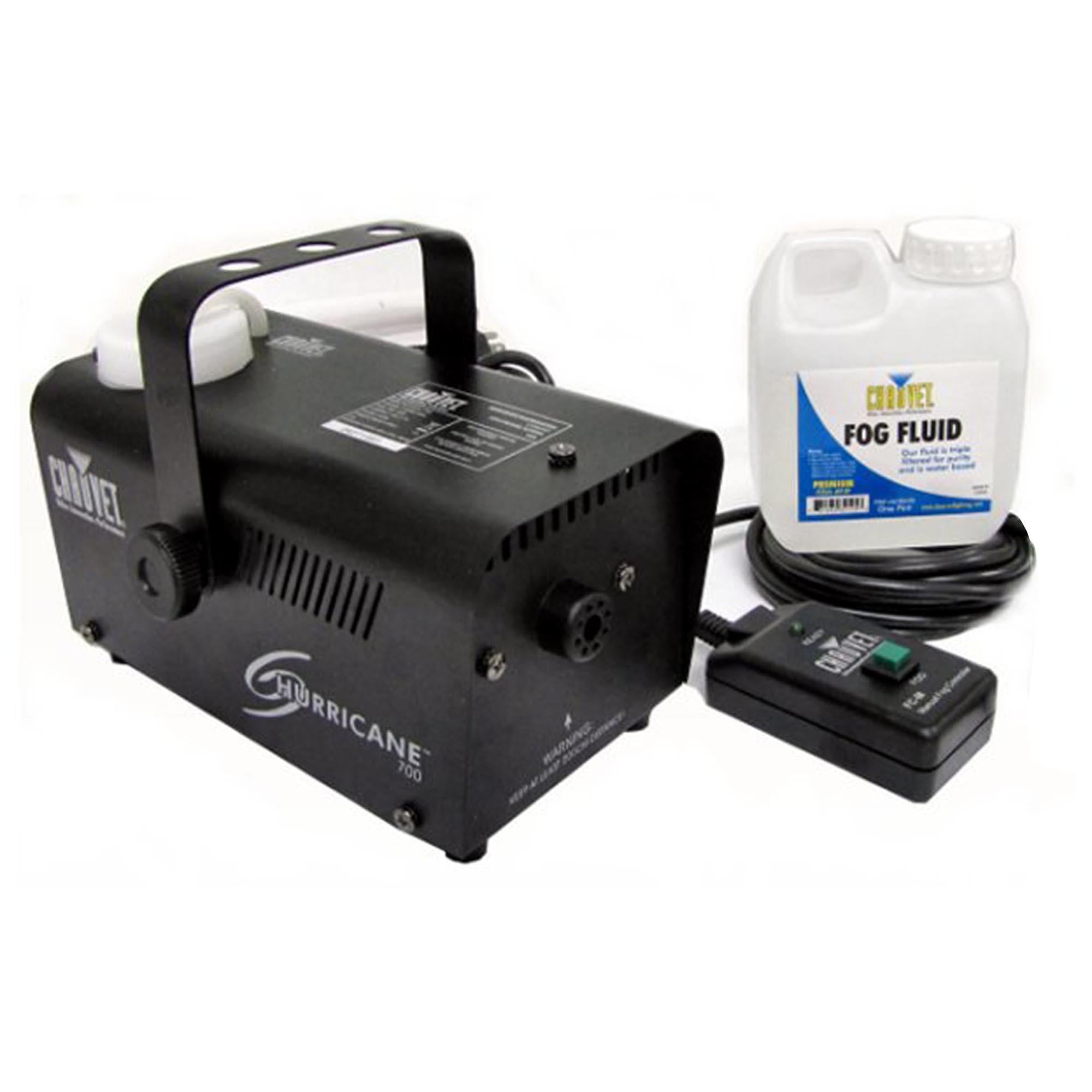 American DJ Starburst HEX LED Sphere Light and Hurricane 700 Fog Machine