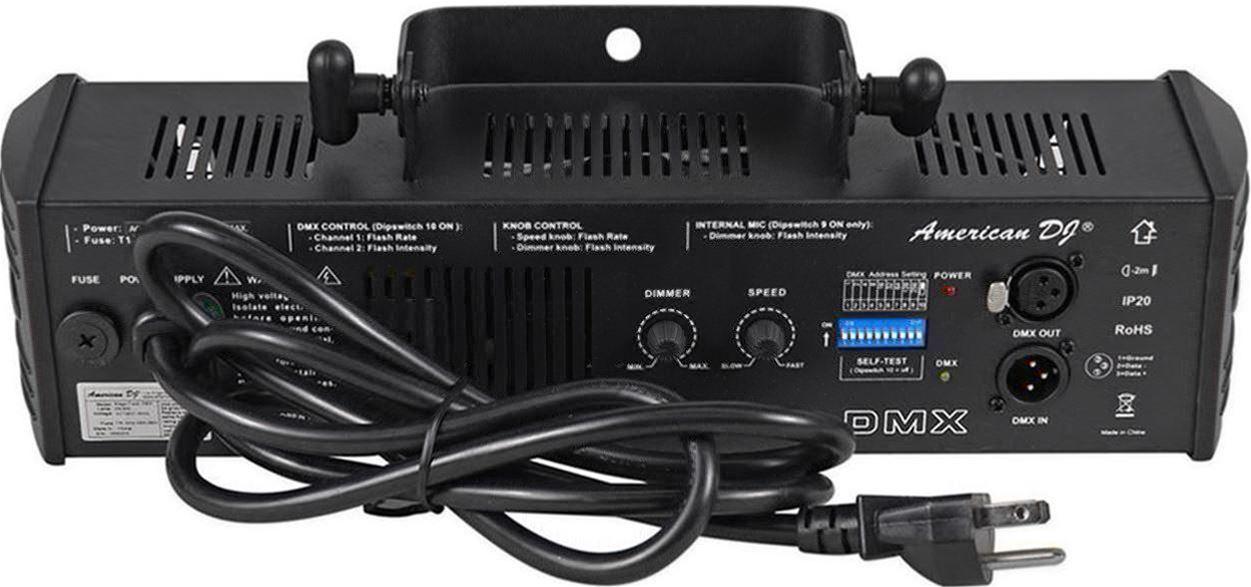 Chauvet DJ CUMULUS Fog Machine Fogger w/ Case+(2) Strobe Lights w/ Sound Sensors