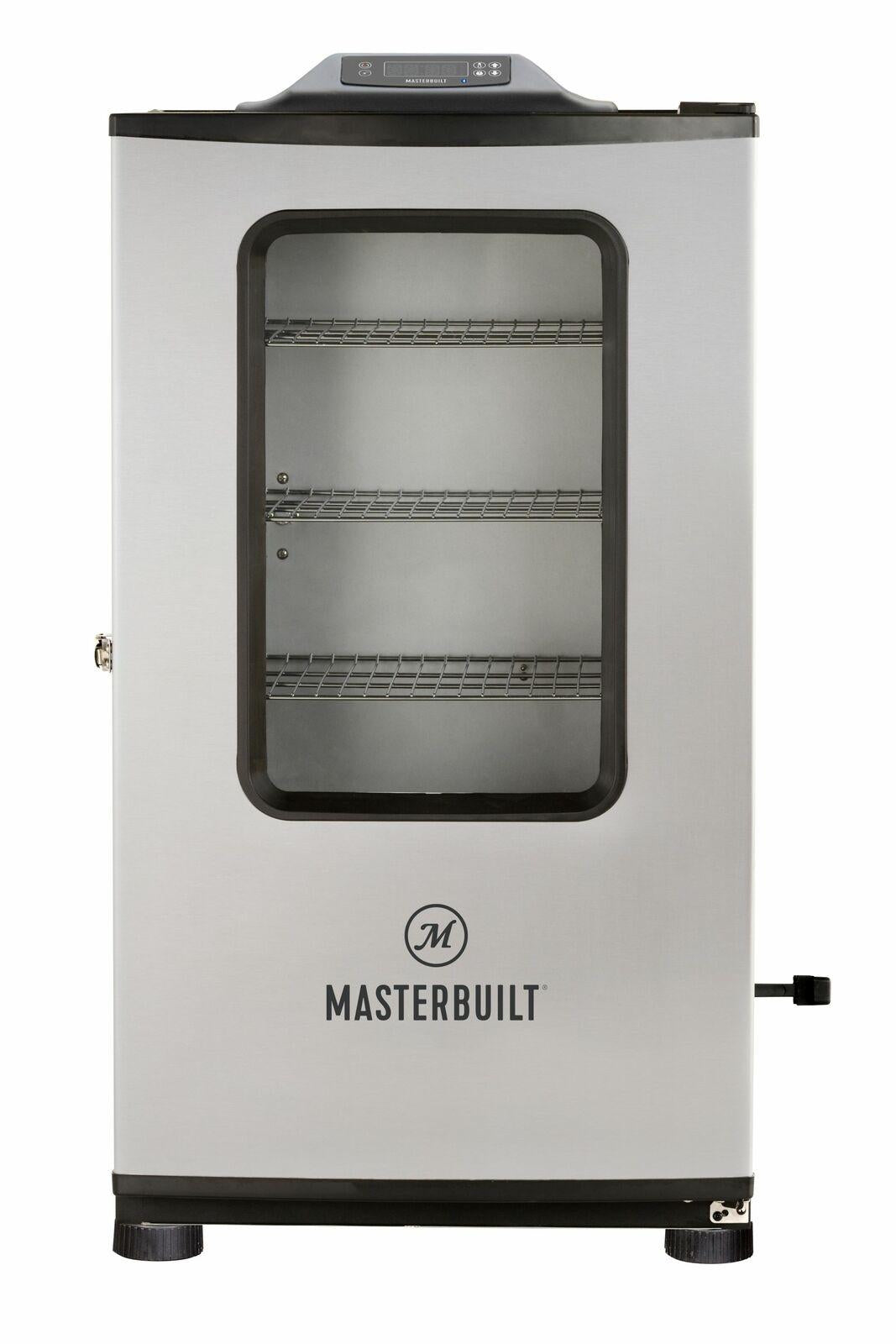 40-Inch Bluetooth Digital Electric Smoker in  Steel