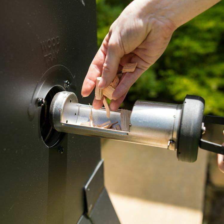 40-Inch Bluetooth Digital Electric Smoker in  Steel