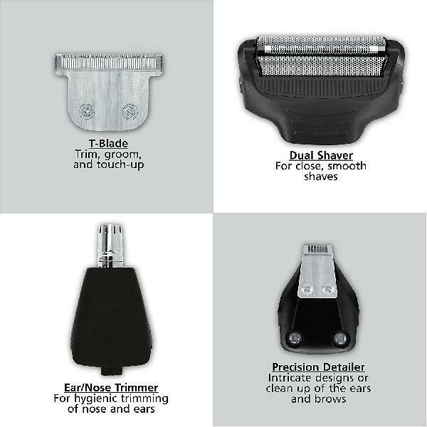 Wahl 9864 Lithium Ion Slate  Steel Trimmer